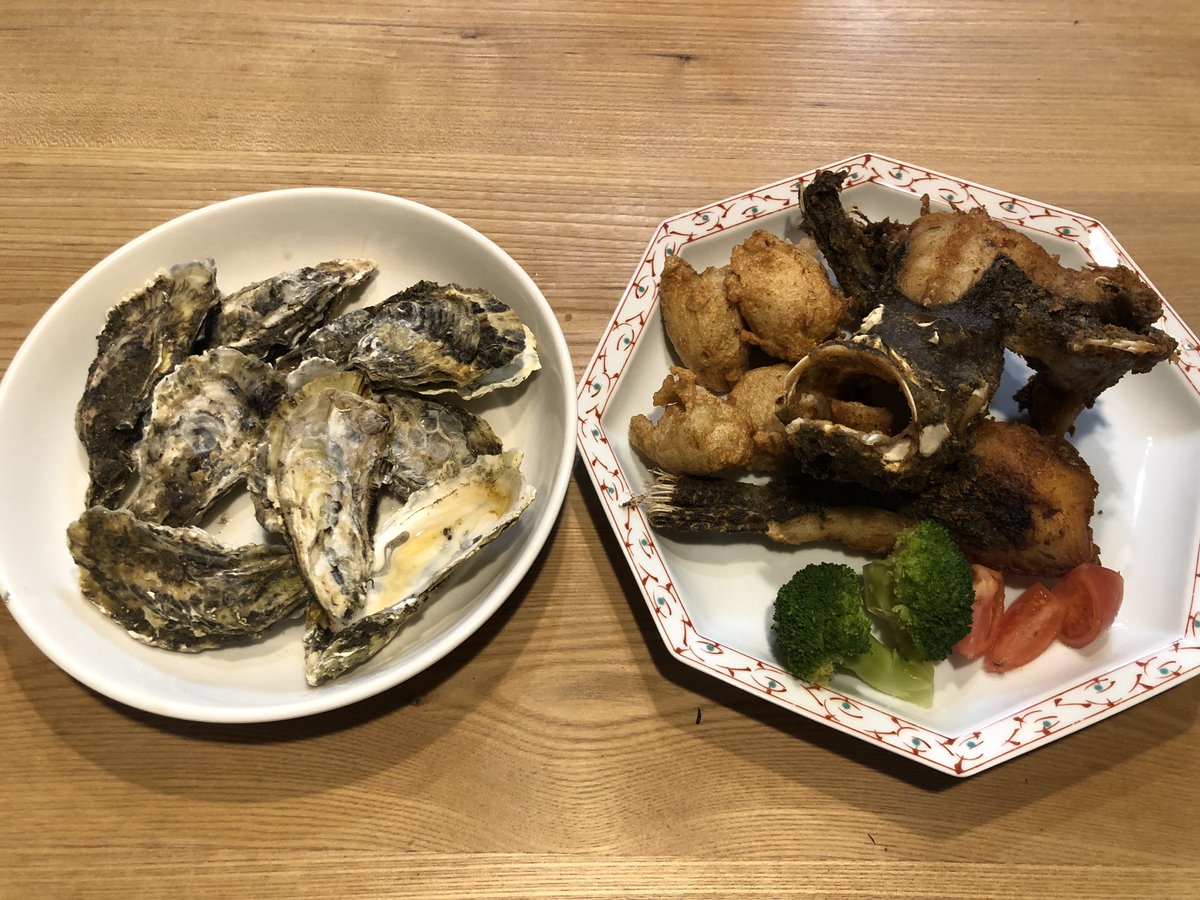 オコゼの唐揚げ