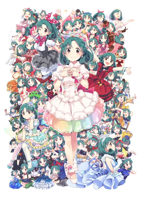 まつりのお誕生日なので過去絵もみてください!! 