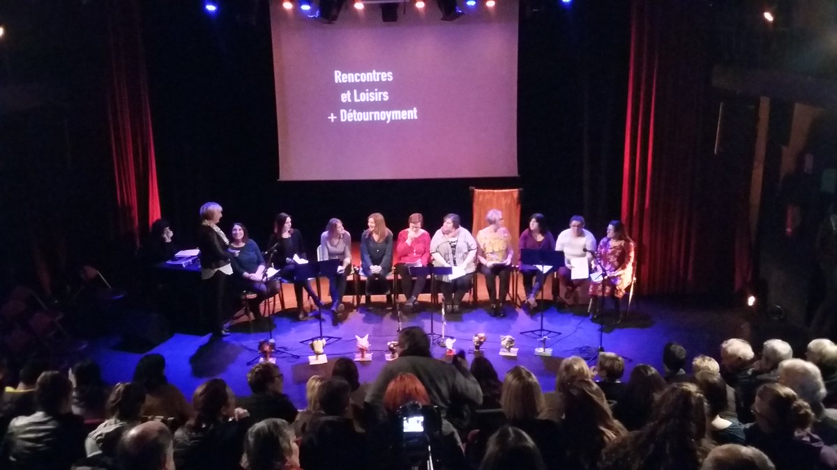#RetourSur #PolVille #PasdeCalais Restitution publique des ateliers portés par l'association Rencontres et Loisirs à #Courrières, suivie du spectacle "Une vie bien rEngeR" dAdolpha avec la participation de Corinne MASIERO. Objectif : libérer la parole via des ateliers d'écriture.