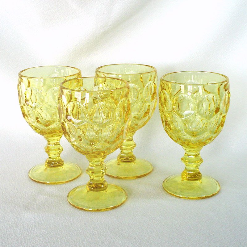 Pick of the day: Imperial Provincial Whirlpool 4 Yellow Water Goblets 1970s
tias.com/imperial-provi…