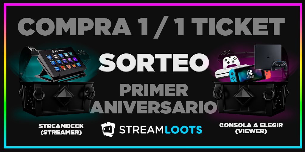 streamlootsES's tweet photo. 📅MAÑANA. 
⏰A LAS 17:00 (hora española)
🎁SORTEASO DE LA CONSOLA + STREAMDECK

¿Dónde? 🤔 ¡En nuestro canal de Twitch lógicamente!
https://t.co/gBqJyMRVsx

Habrá carreras de canicas mientras tanto para amenizar el asunto con @PlayWithLord al 🎙️ y alguna sorpresa más 😊

RT 🔁 https://t.co/BII2WLUpsy