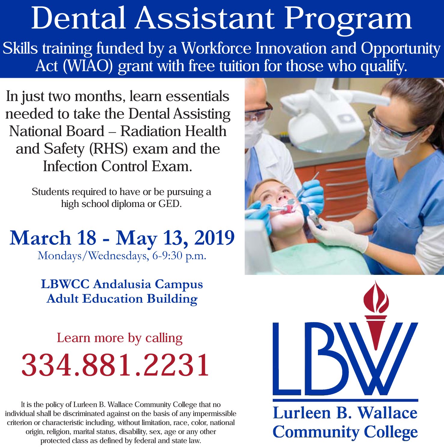 LBW Community College on X: &ldquo;Call 334-881-2231 or email nworley 
