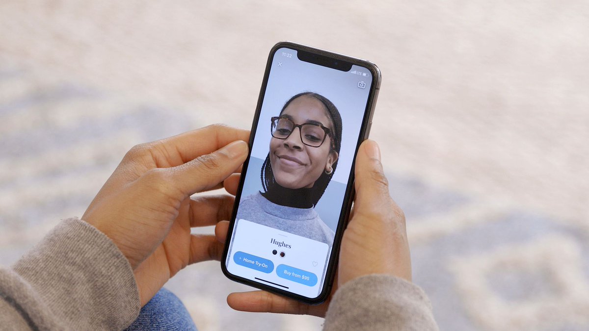 Warby Parker’s new app combines AR and face mapping so you can try on virtual glasses theverge.com/2019/2/4/18205…