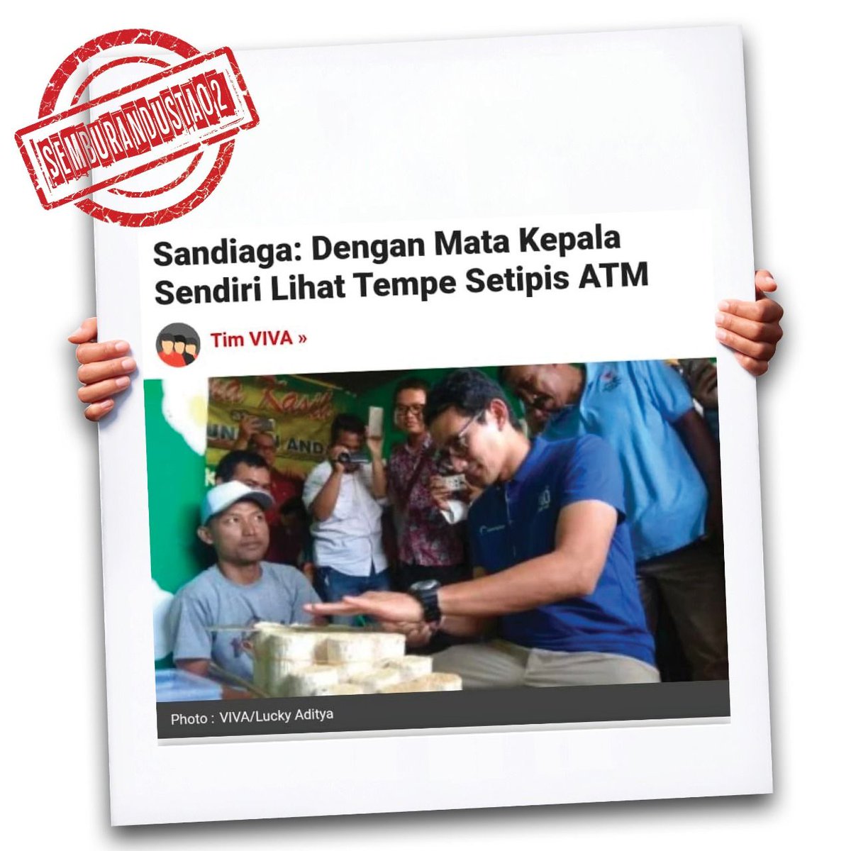 rozilaputri's tweet photo. Kebohongan duet dengan sandiwara menyebut tempe seti[pis ATM adl  #semburanDusta02  dr PakWO dan sandiwaraUno

@asepjovirs
@pbsp30 https://t.co/Aj87tHbPX0