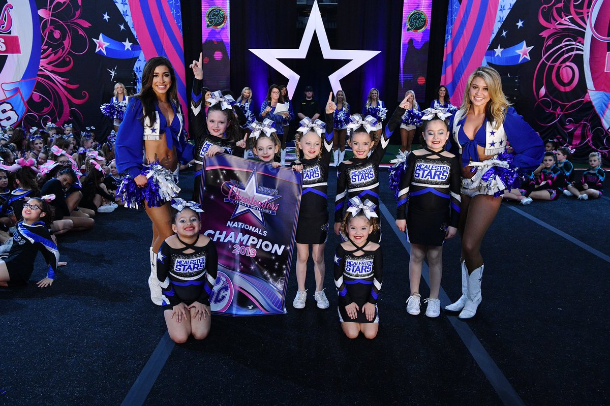 mandaluker's tweet photo. @DCC_KaShara @DCCheerleaders @LetsGoCelebrate Thanks for taking pictures with our girls! It made winning first so much sweeter! https://t.co/ku0WVSiFe8