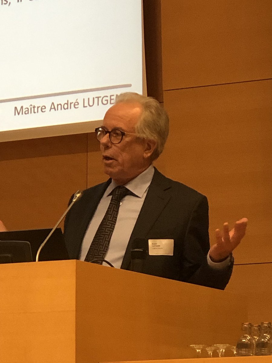 ACAluxembourg's tweet photo. La #JournéeAML du #CAA se poursuit avec Me André LUTGEN qui illustre la matière #AML et #LFT avec la #jurisprudence #luxembourgeoise, les cas de poursuite du Parquet et les sanctions pénales et administratives https://t.co/vL5JDccqCD