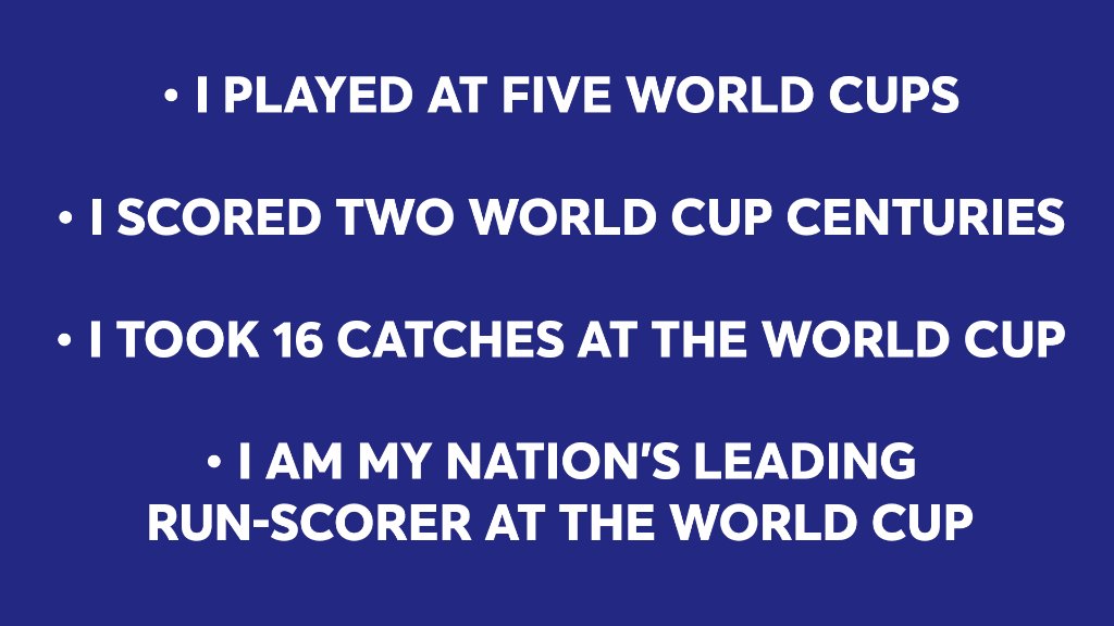 cricketworldcup's tweet photo. Who am I? 🤔 https://t.co/d7yQfwybU2