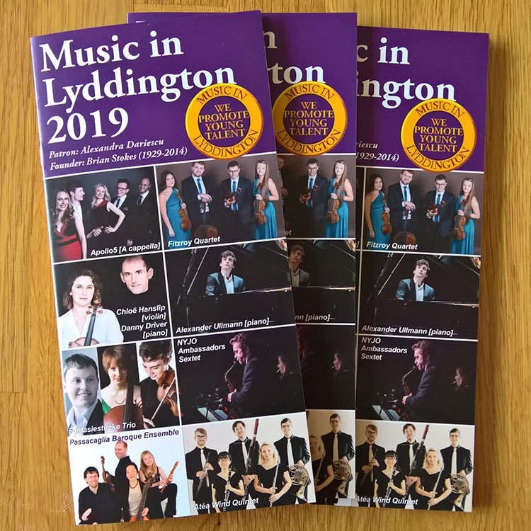The 2019 Music in Lyddington brochure is now in display stands. Lots of wonderful music to look forward to. Tickets now on sale – see bio for website link. Email us at mil-publicity@outlook.com if you'd like us to post you a brochure.
