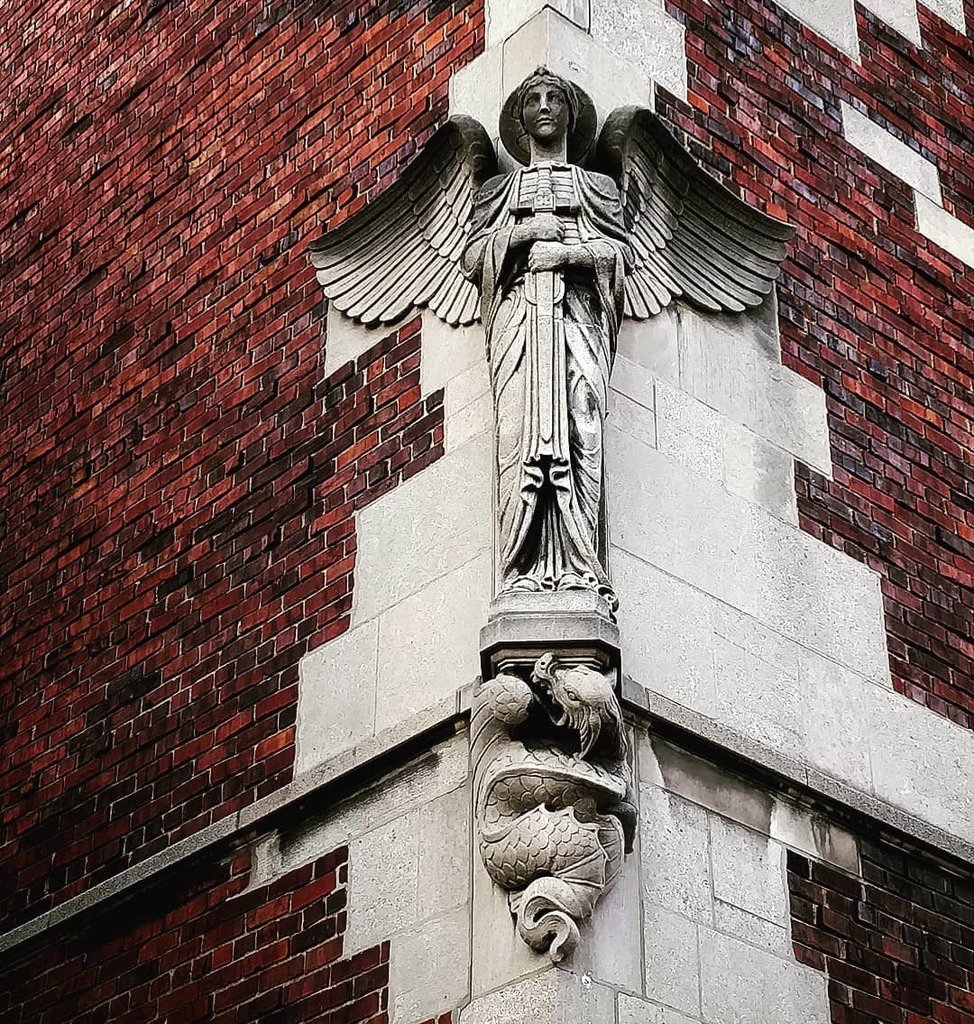 aexm's tweet photo. Says she talks to angels.
Says they call her out by her name. ๐ถ
#angel #statue #church #neighborhood #guardianangel #sicilian #brick #masonry #chelsea #walkabout #deathave #architecture #details #blackcrows #everyonecanhearmyheadphones https://t.co/LmArFaw6Zg https://t.co/n3wl2nNg2Y