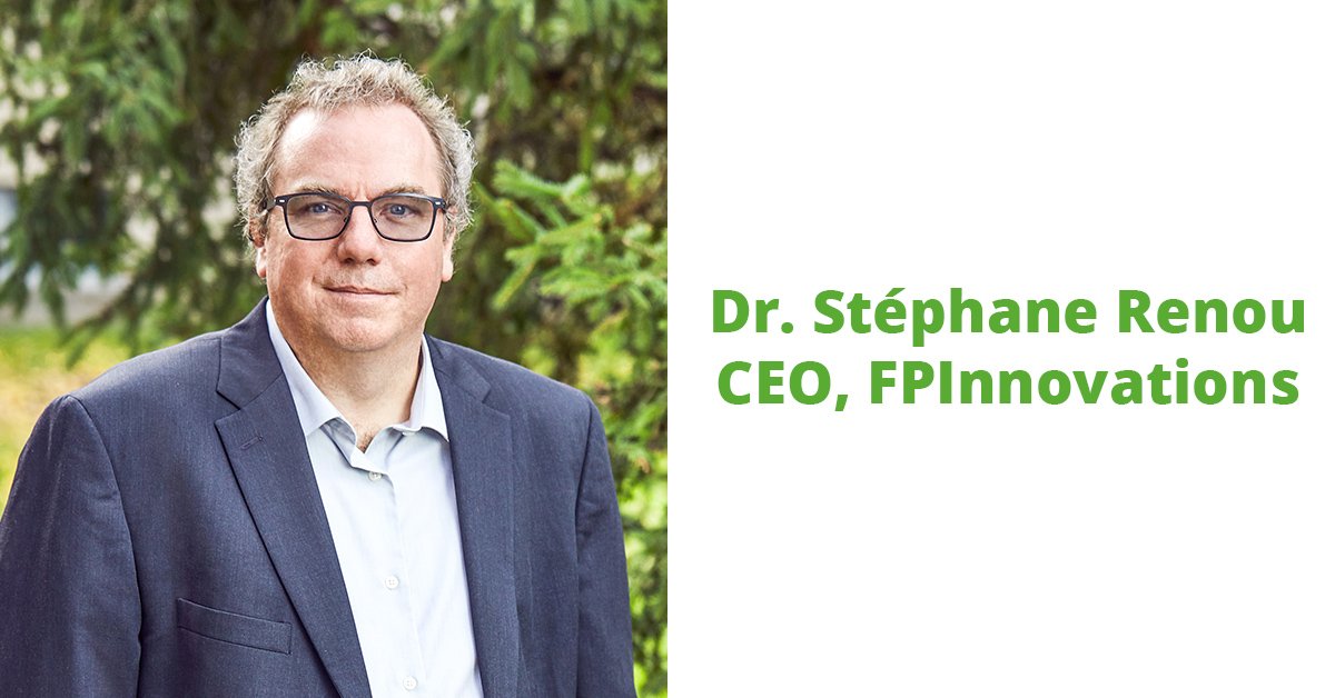 FPInnovations's tweet photo. Stéphane Renou, president and CEO of @FPInnovations, will be giving the opening speech at #Biofor International, Tuesday Feb. 5, https://t.co/VEb4Cxzvo3 https://t.co/GvyAKTdVWC