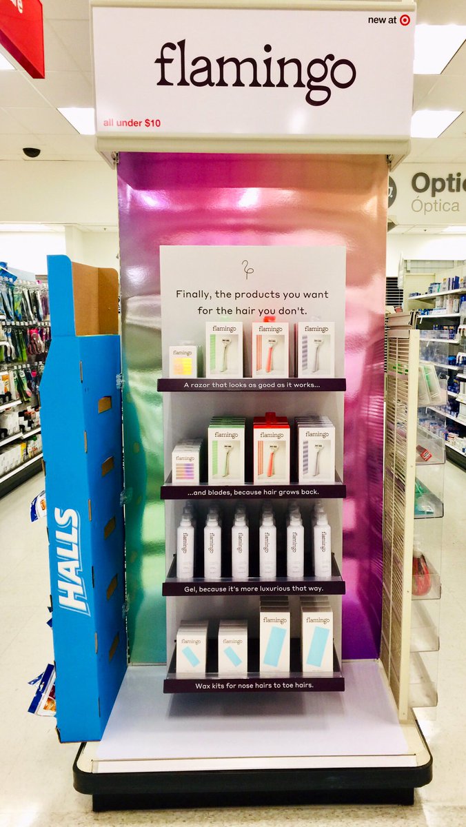 QUEncyclopedia's tweet photo. We are thrilled with this new women’s body care line #Flamingo by #Harrys! The gathering of these flamingo items makes this one #flamboyance that can’t be missed, especially with all those hues. #301GetsItDone launch on #2319Day https://t.co/Z1nKZZcy9F