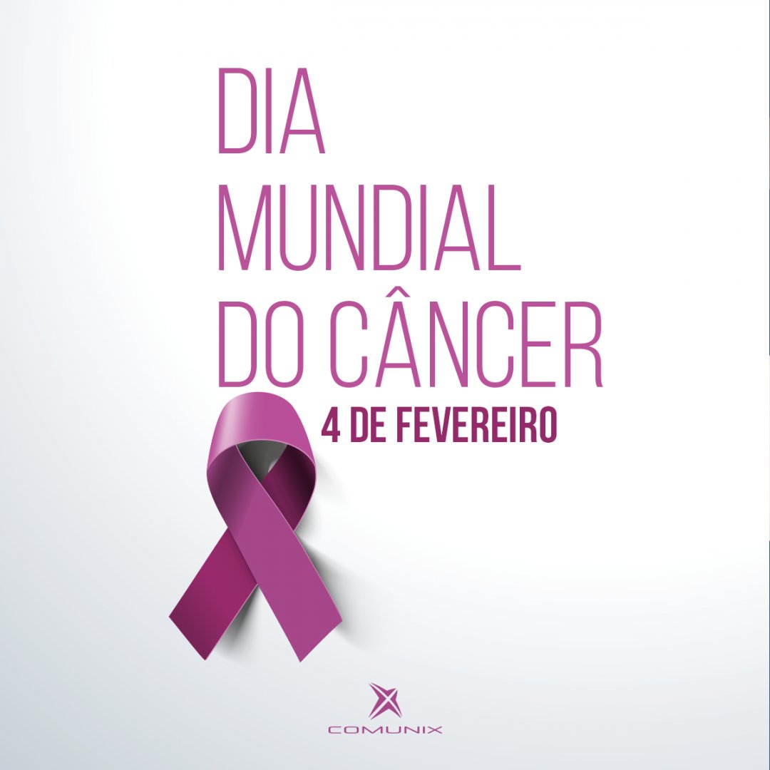 comunixtech's tweet photo. Cuidar da saúde e se prevenir é um ato de amor. Nós também estamos nessa luta! 4 de Fevereiro, Dia Mundial do Câncer.
#Comunix #DiaMundialDoCâncer https://t.co/VjeAAAR0oP