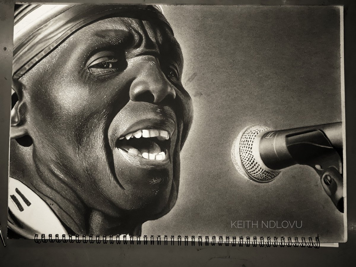 Dr Keith Ndlovu (@keithndlovu1) on Twitter photo 1/3 I have just completed this drawing of the legendary Oliver Mtukudzi. I am a Zimbabwean medical student and pencil artist from Harare. Please like and RT one more time in celebration of the legacy of this great icon!
42cm×30cm
It took 44 hours to draw.
<a href="/TukuOfficial/">Tuku Music</a> 1/3 I have just completed this drawing of the legendary Oliver Mtukudzi. I am a Zimbabwean medical student and pencil artist from Harare. Please like and RT one more time in celebration of the legacy of this great icon!
42cm×30cm
It took 44 hours to draw.
<a href="/TukuOfficial/">Tuku Music</a>