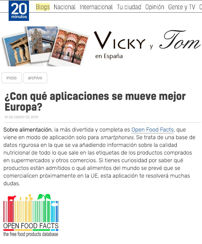 OpenFoodFactsEs's tweet photo. ¿Con qué aplicaciones se mueve mejor 🇪🇺 Europa? https://t.co/nnAYYkpGRT  Por @vicky_bnk @20m 🤳🥫 https://t.co/jplOOtyMyi