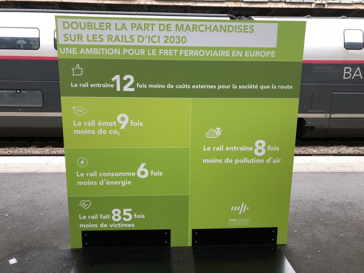 FretFerroviaire's tweet image. Fret Ferroviaire était présent en Gare de l’Est ce samedi pour le @TrainFretdeNoe ! Bravo aux organisateurs pour ce magnifique projet ! #FreightForward #ModalShift #ReportModal N’oubliez pas le #FretFerroviaire !