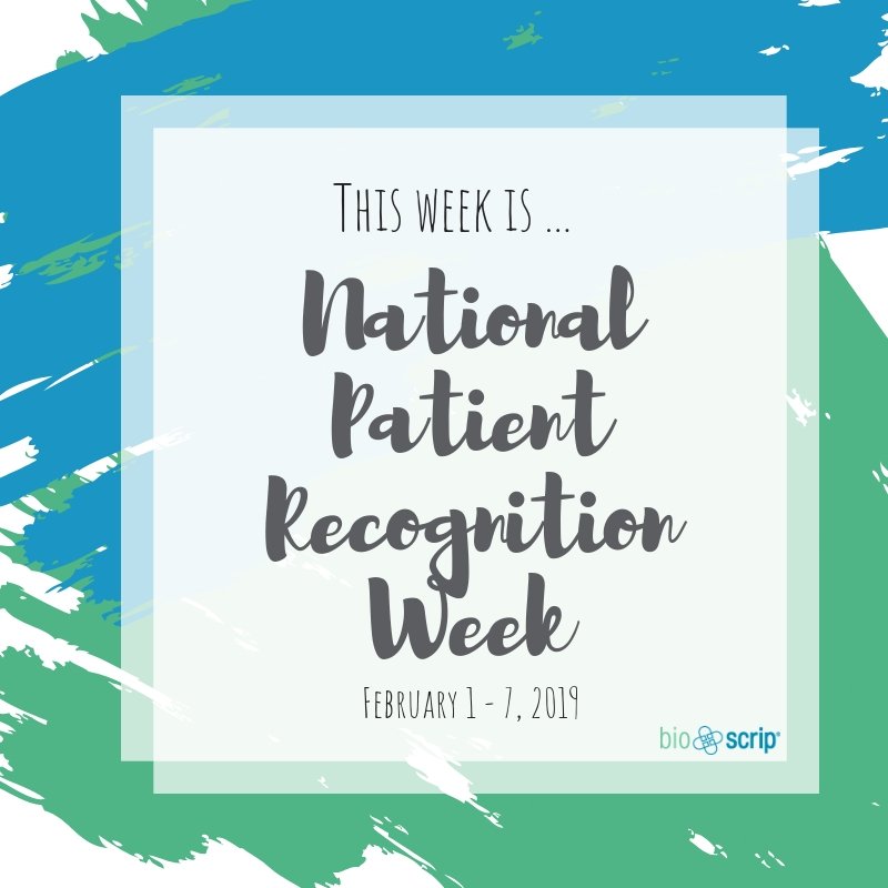 BioScripInc's tweet photo. Thank you to all of our patients that put their trust in us! 💙#patientsmatter #BioscripMatters #healthcare #patientrecognition #infusionservices #care #patientsfirst #love https://t.co/9AjhSvTFOY