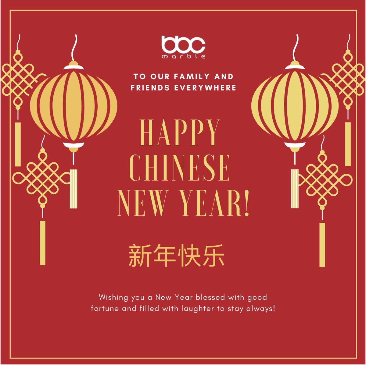 Happy Chinese New Year ! 
新年快乐！
#happychinesenewyear #china #turkey #bbcmarble