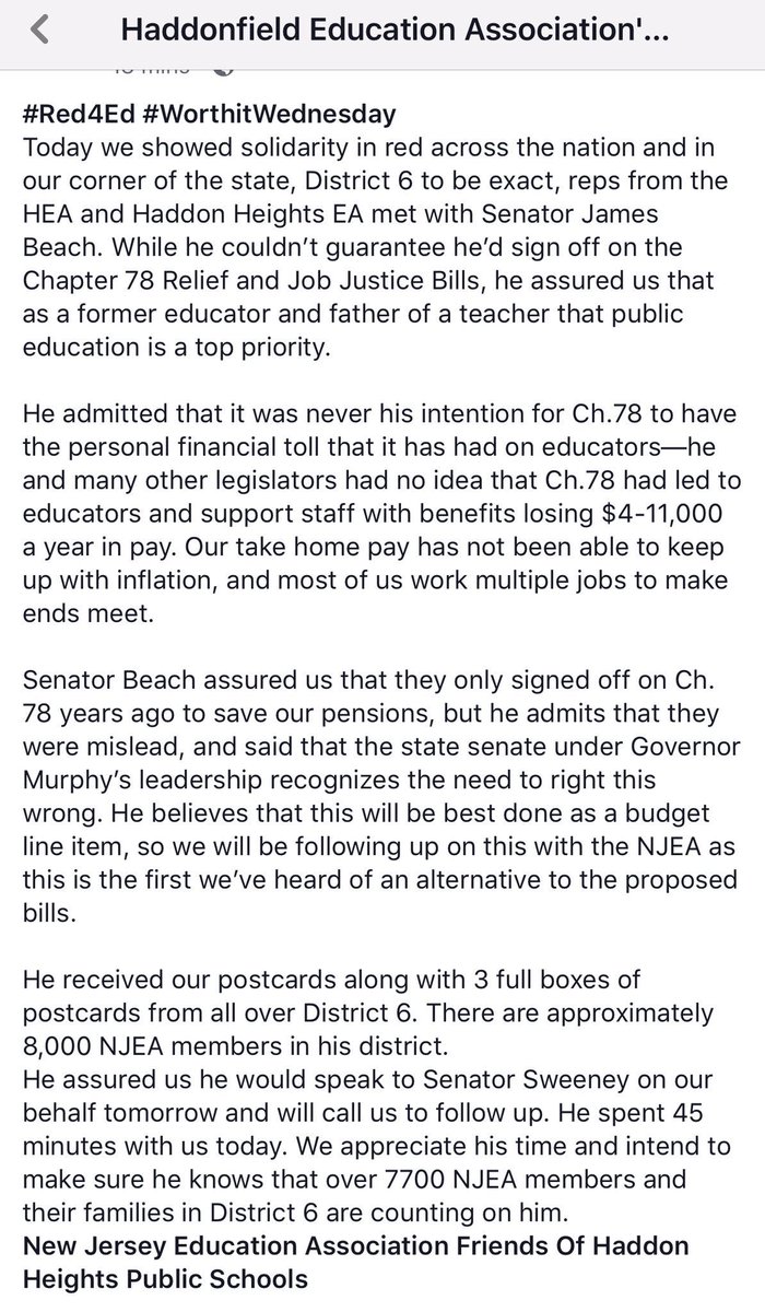 Collingswood Education Association tweet media