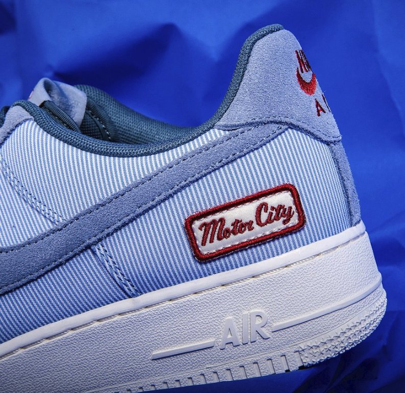 motor city nike air force 1