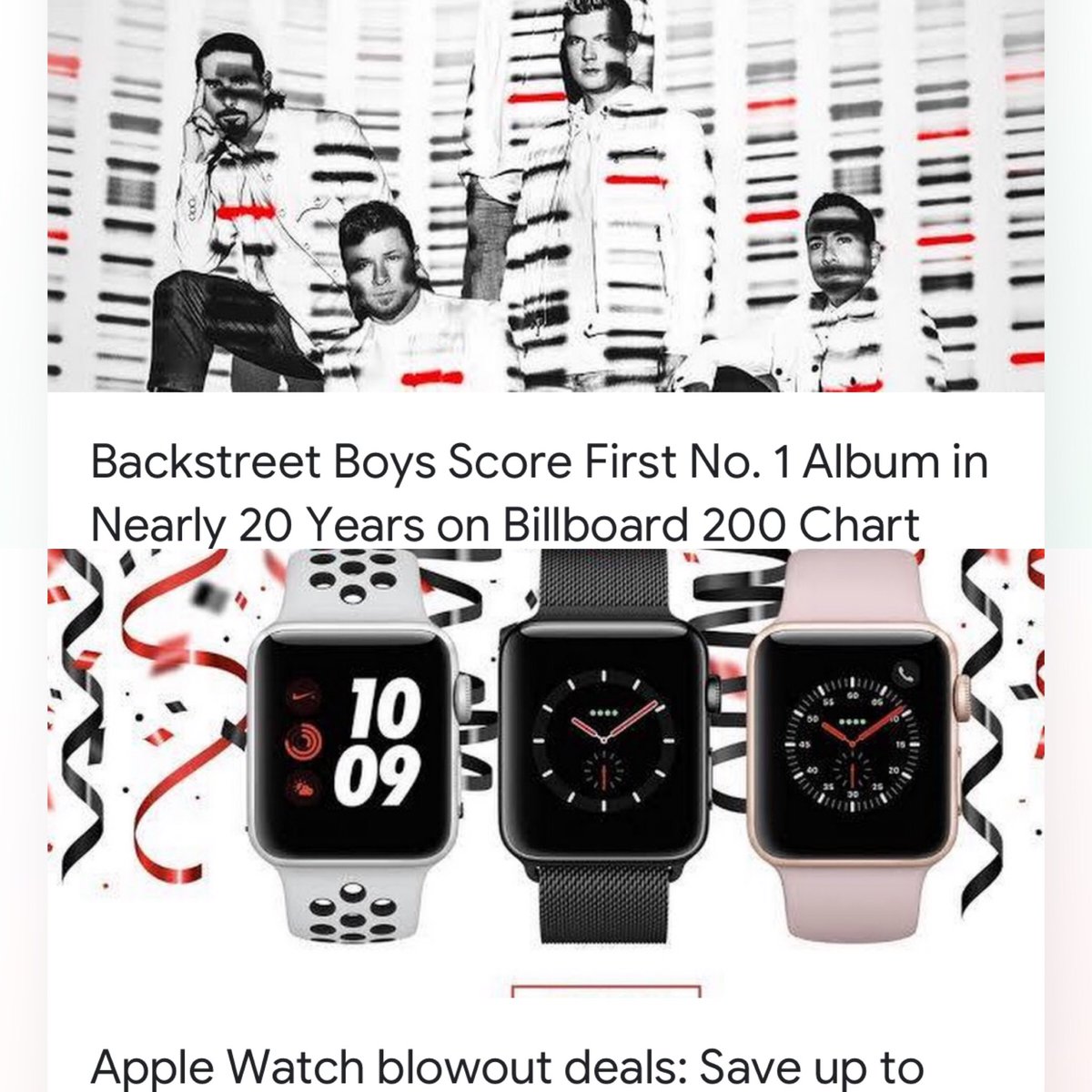 JackieLeeWhite's tweet image. Even @apple knows what’s up...🖤❤️😉 #BSBDNA1 #googlehomepage