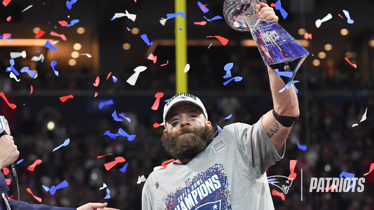 IncrEDELMAN. 

<a href="/JumboHart/">Andy Hart</a>’s recap as <a href="/Edelman11/">Julian Edelman</a>’s MVP performance helps lead #Patriots to #SuperBowl victory: bit.ly/2TB0wFv