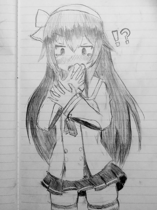 #なとあーと
?「ハレンチですよ!ハレンチ!」 