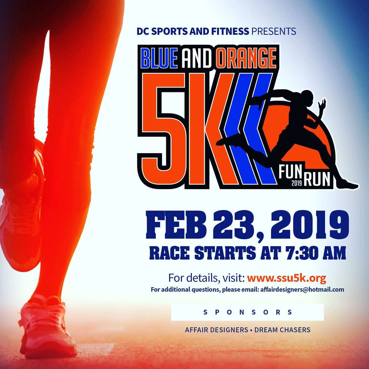 AffairDesigners's tweet photo. Good Morning!! I will be in Savannah this weekend do sign ups for the #5k!! Meet me at Tiger Arena 2/9 @ 6pm!!! You Gotta sign Up Early if you want your Swag Bag!!! https://t.co/NknJZ39TQq https://t.co/2138wzIkH4