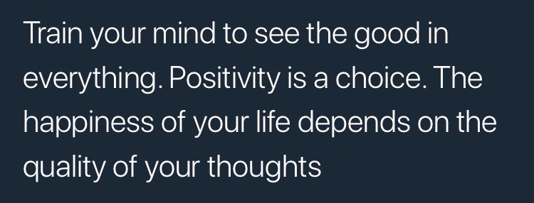SamTaba's tweet photo. POSITIVITY is a choice \
#QualityOfThoughts #positivity #happiness #inspiration
#Leadership https://t.co/hTbcMcrqDZ