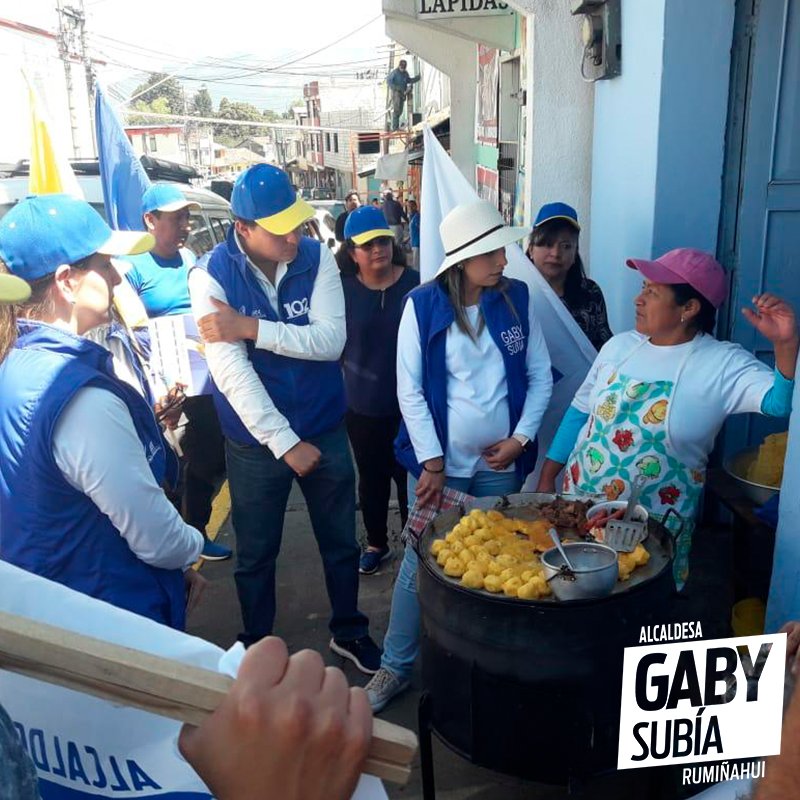 gabysubial's tweet photo. Trabajamos con #AlegriayEsperanza para atender los anhelos de los ciudadanos de nuestro cantón.

#CuidardelaGente es uno de los objetivos de #ElPoderdelasNuevasIdeas

#AlegríayEsperanza #JuventudyExperiencia #CapacidadComprobada #Vota102 #Alcalde2019 #RumiñahuienAcción #Rumiñahui https://t.co/Mw86VWc5xk