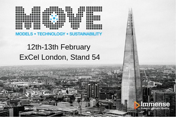 Immense_AI's tweet image. There is just over a week left until @MOVE_Event 2019. Immense will be exhibiting at the event on stand 54. Make sure you come and say hello!

#Movemobility #Technology #Sustainability