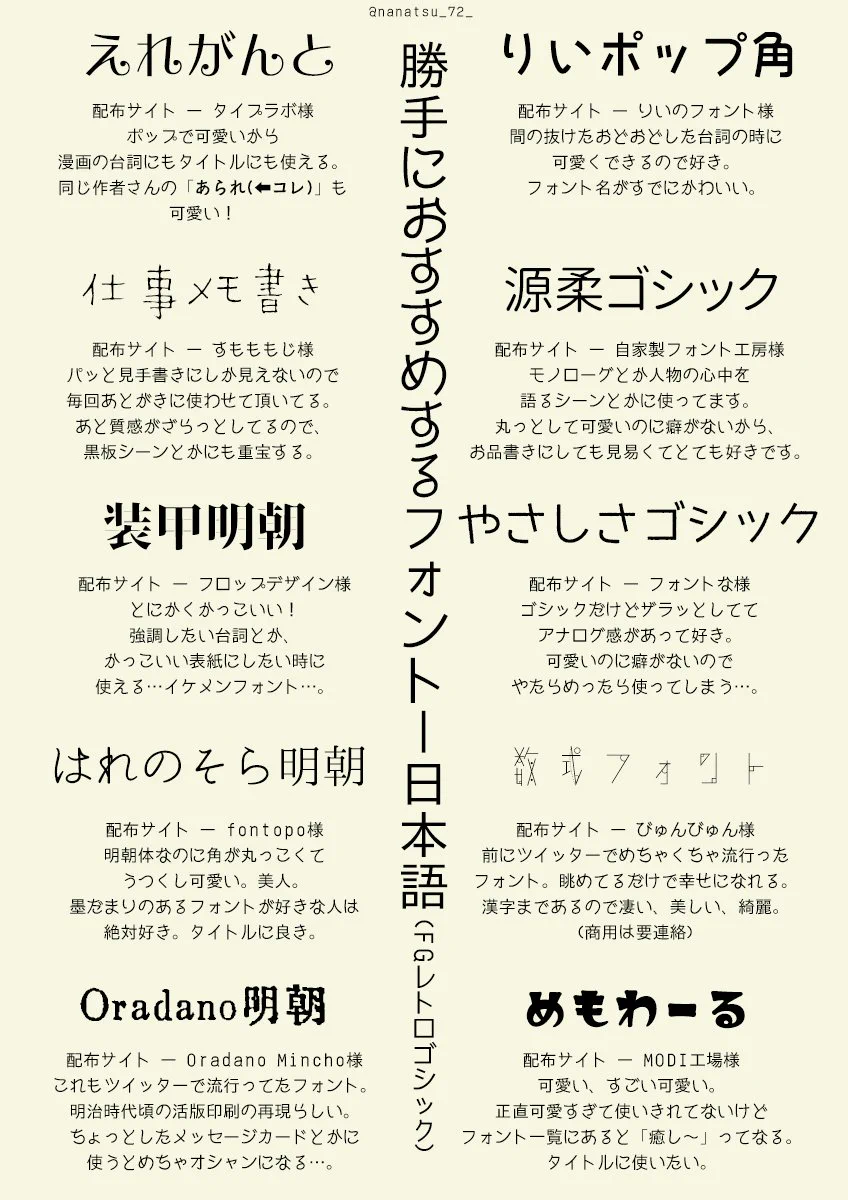 おすすめフォント一覧！つまらない文章もフォントが違えば印象も変わる！？