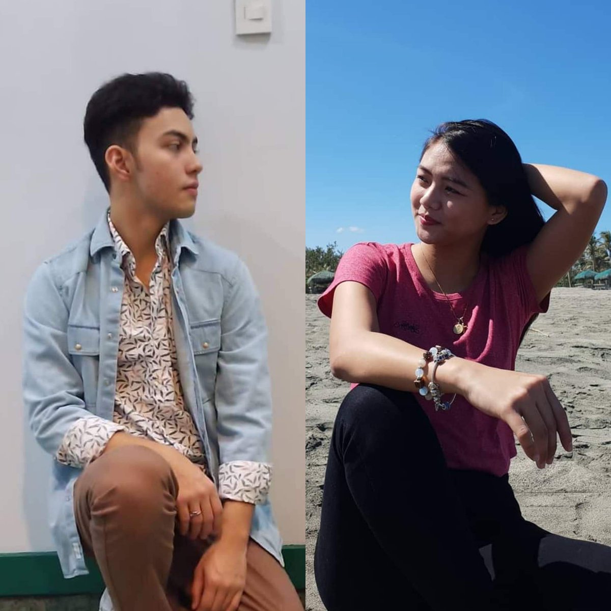 Cjay19961's tweet photo. Iba rin tong tinginan ng KuLay eh... 
Kahit gano pa kalayo, nag-aabot pa rin.  ❤️🧡💛💚💙💜🌈

(photo credited to owner) https://t.co/dVR4aUtqWB