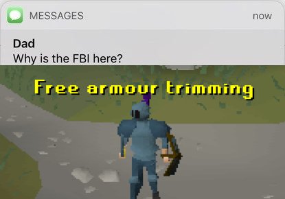 Funscaping's tweet image. And we're back With funny Runescape tweets! #runescape #Entertainment