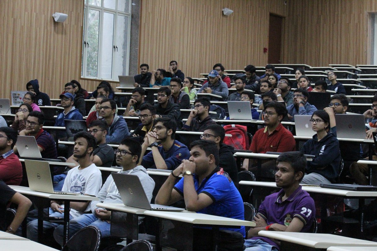 PyDataGN's tweet image. We had a successful #3 iteration of PyData Gandhinagar. 😀
Checkout our Meetup page for information on future meetups. See you next time. 😉
meetu.ps/c/42RRh/GQ1NS/d
Below are a few glimpses of the event, direct from our friends' Institute DAIICT.
@PyDataGN @PyData