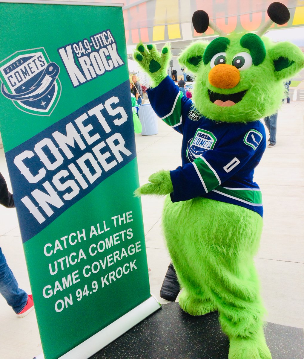 BaldChris73's tweet photo. Tonight @72Tavern @BrendanGaunce16 joins @scoop16 & myself for @UticaComets #Insider on @KROCKCNY. #TenCentWings https://t.co/cCgJtznyyr