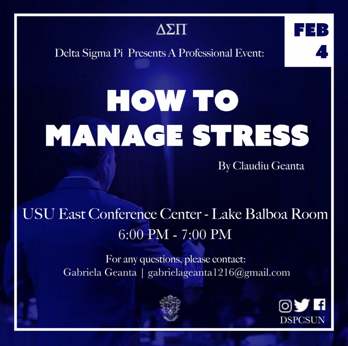 DSPCSUN's tweet image. Our professional event is tonight: