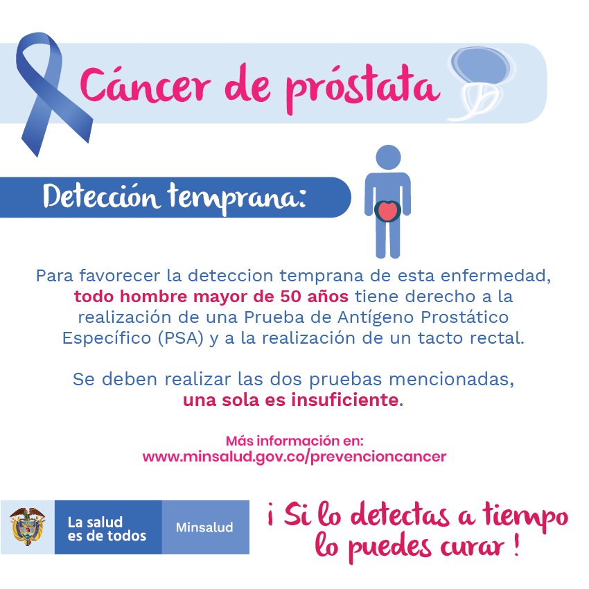 tamizaje cáncer de próstata colombia