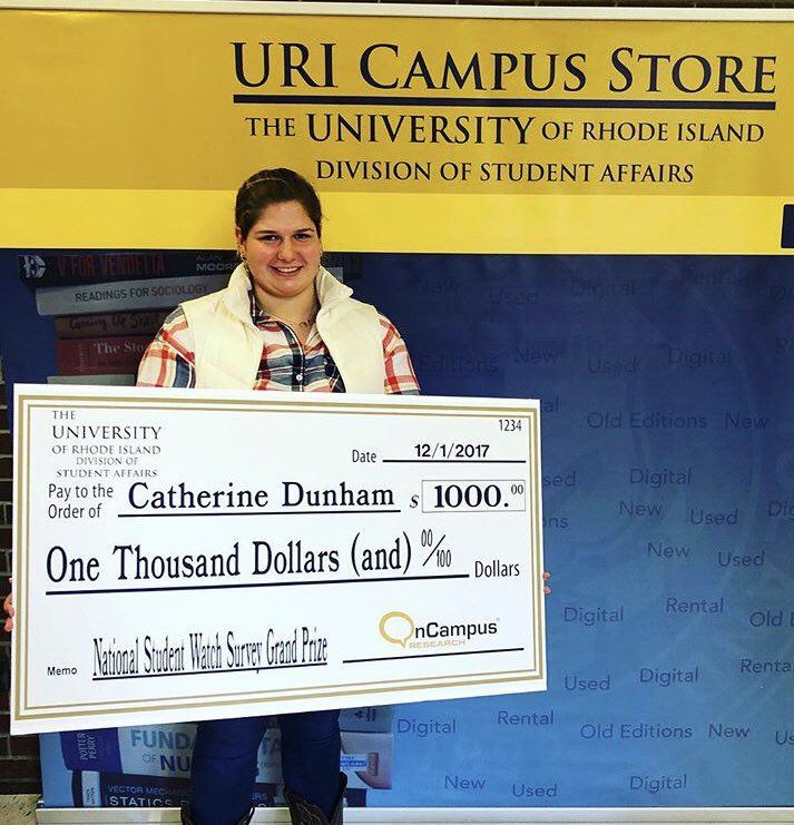URICampusStore's tweet photo. This could be YOU! We are now accepting survey responses for the 2019 student watch survey!! #StudentWatch #URIStudentAffairs https://t.co/kPLW5XyTpt https://t.co/wWLCoDmqOg