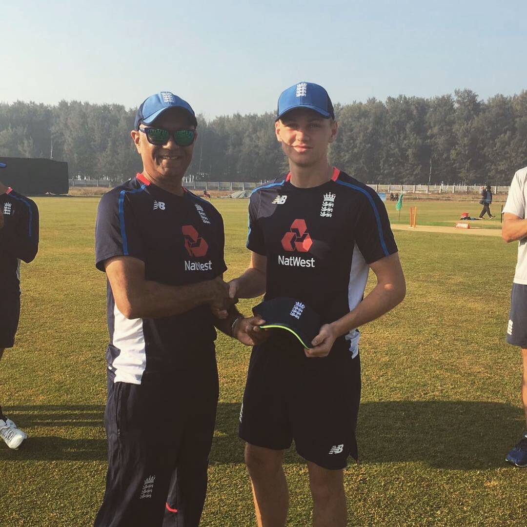 Honoured to receive my first England Cap. Looking forward to the rest of the tour🦁#480