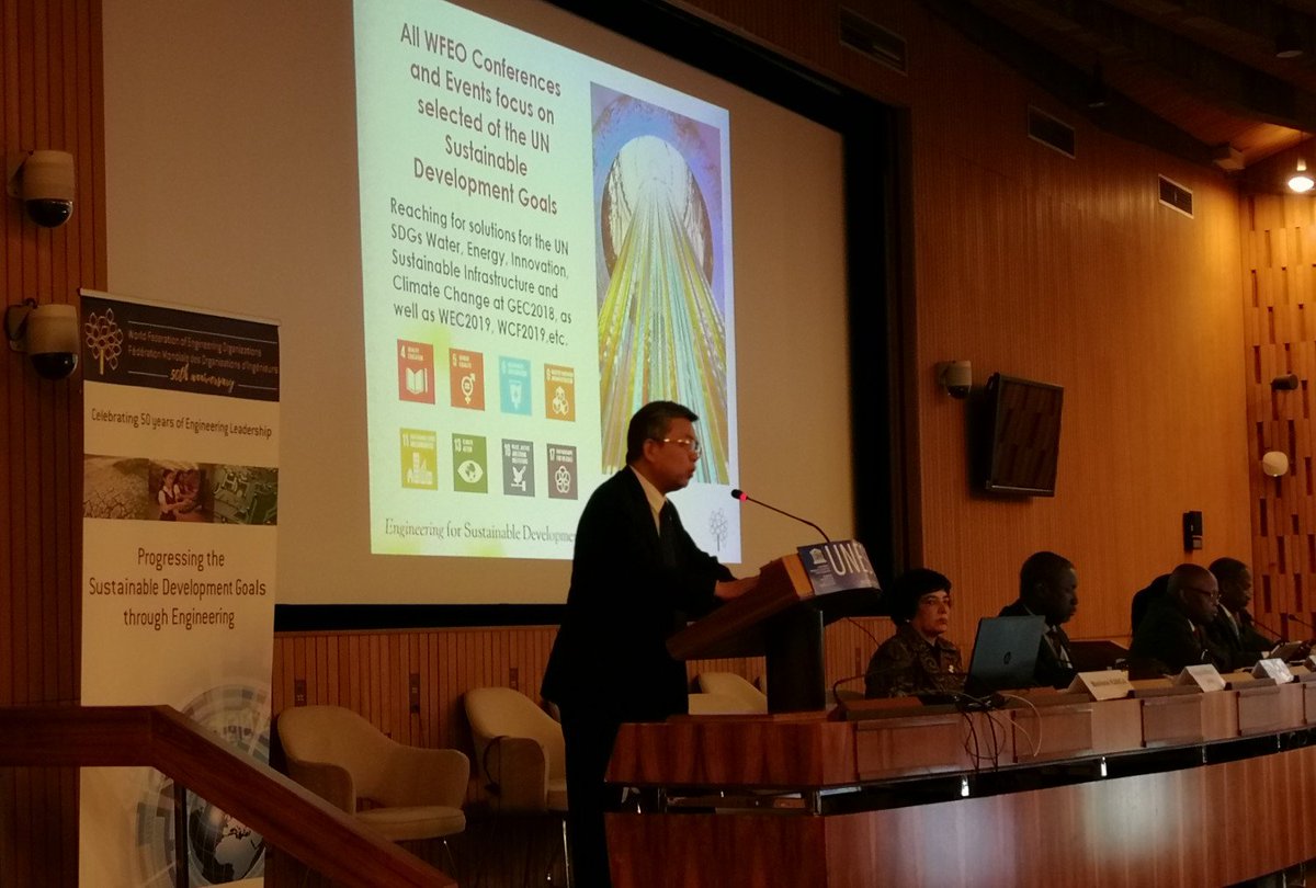 wfeo's tweet photo. @wfeo, its international member the Federation of African Engineering Organisations and the @unesco Africa Working Group on Natural Sciences discussed, on 31 Jan. 2019 at UNESCO headquarters about how advancing the SDGs through engineering in Africa.
#WFEO50 #WEngD #globalgoals https://t.co/SUfs0CCDro