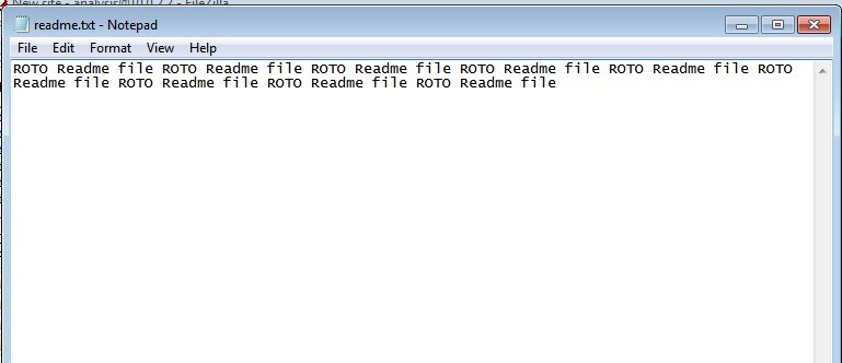 demonslay335's tweet photo. #RotorCrypt #Ransomware with extension "!ymayka-email@yahoo.com.cryptotes" and some kinda placeholder ransom note lol - https://t.co/TiJPoXmkV3 https://t.co/OfKTGHBxCT