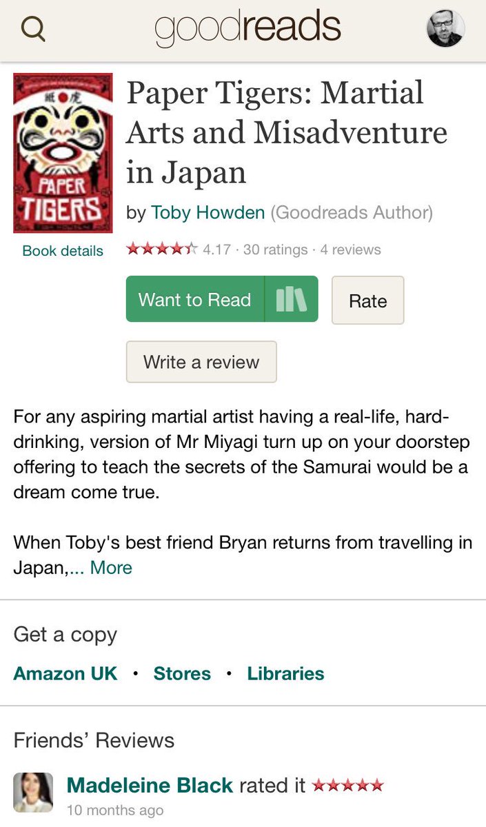 LLToby's tweet image. Martial artists, aspiring and actual! Most people visit Japan as a tourist or to teach English. Very few go there to attempt to become a ninja, with good reason. #MartialArts #MartialMonday #japan #papertigers #BookRecommendations #goodreads #adventure