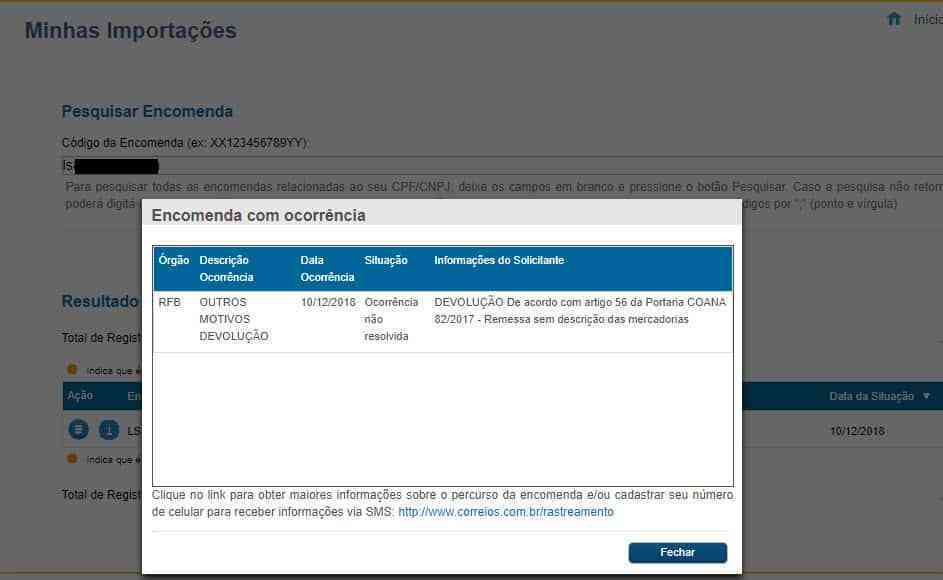 CompraNoExterio's tweet photo. A importação do objeto/conteúdo não foi autorizada pelos órgãos fiscalizadores https://t.co/vpuVcyEvbT https://t.co/LIPh1xmVX9