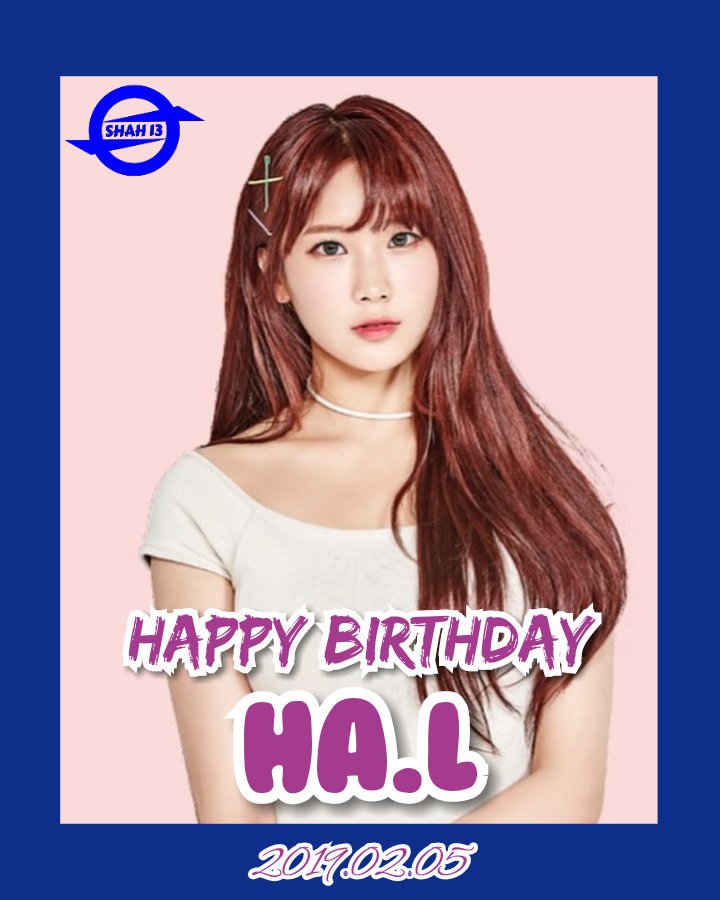 shah_13_'s tweet photo. Happy Birthday Ha.L! 😍✨🎉
#Happy_HaL_Day ❤️
#HappyBirthdayHaL ❤️
#WeGirls #HaL ❤️
@wegirls8 https://t.co/n3uNcRSyTe