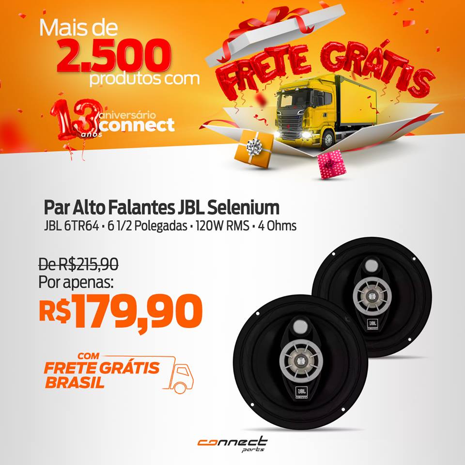 connectpts's tweet photo. Investir em Falantes de qualidade faz toda a diferença na hora de curtir o seu som 🔊 Com a qualidade JBL Selenium, aproveita que o frete é por nossa conta 😎 Compre Aqui ✅ https://t.co/hV4r0NRdtn ✅ #connectparts https://t.co/PftNH5G6Bm