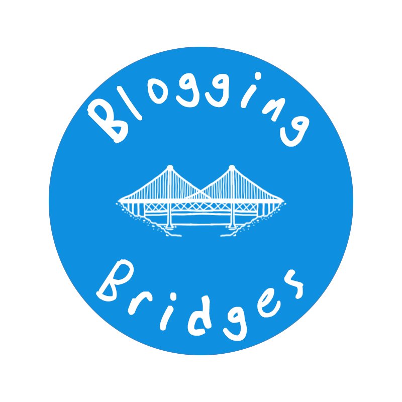 BloggingBridges's tweet photo. Very happy to reveal the #bloggingbridges logo designed by the absolutely fabulous @AlohaLolaCards, use the #bloggingbridges hashtag for RTs on your blog and youtube posts #bloggerstribe #BloggerLoveShare https://t.co/0OihWzlbNY