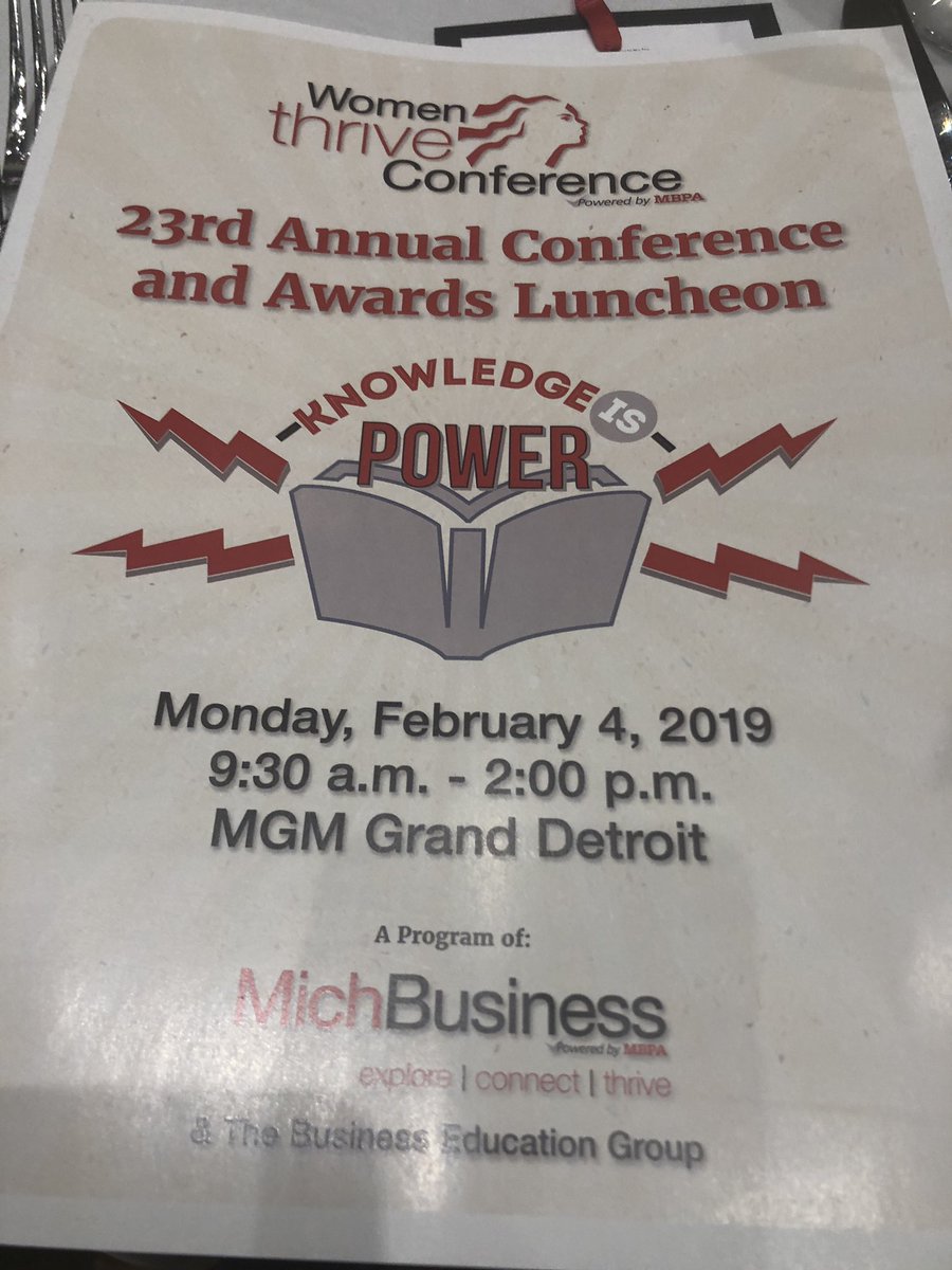 Tiffany Albert On Twitter Knowledge Is Power Michbusiness