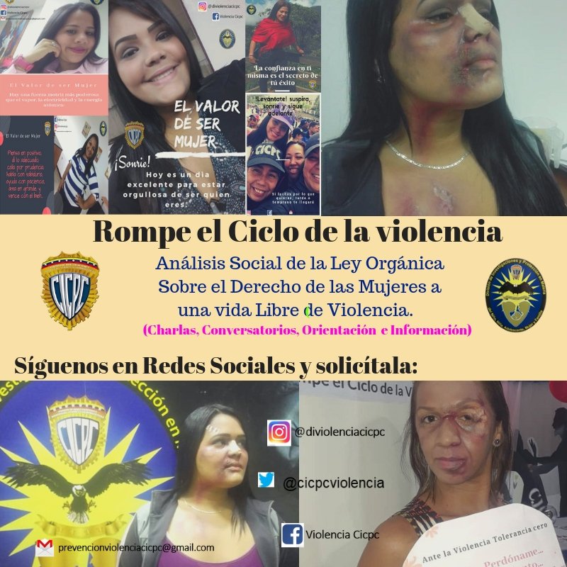 ¡Dale un Alto a la Violencia! <a href="/DouglasRicoVzla/">Douglas Rico</a> <a href="/Aliskavf/">Alisk.</a> <a href="/PRENSACICPC/">PRENSA CICPC</a> <a href="/CICPCPREVENCION/">PREVENCIÓN INTEGRAL DEL DELITO CICPC</a>