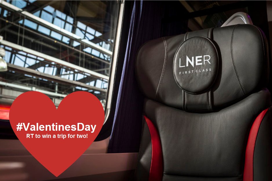 We’re feeling the love! RT for the chance to win #FirstClass return train tickets for you and yours this #ValentinesDay. 

T&amp;Cs bit.ly/2WGZyJu
