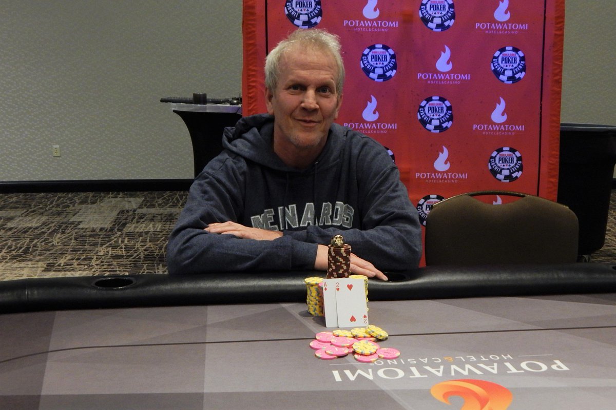 Congrats to Brett Reichard (AKA "Pops"), father of 10-time ring winner <a href="/JReichard45/">Josh Reichard</a>, on topping a 267-entry field to win the WSOP Circuit <a href="/paysbigpoker/">Potawatomi Casino Poker Room</a> Event 3: $400 No-Limit Hold'em (1 Day) for $21,590 and his second gold ring. wsop.com/pdfs/reports/1…